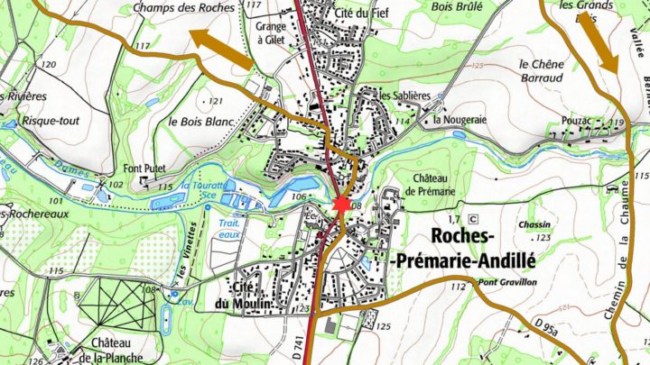 Balade vélo 5 Roches-Prémaries Vallées du Clain UCC Vivonne