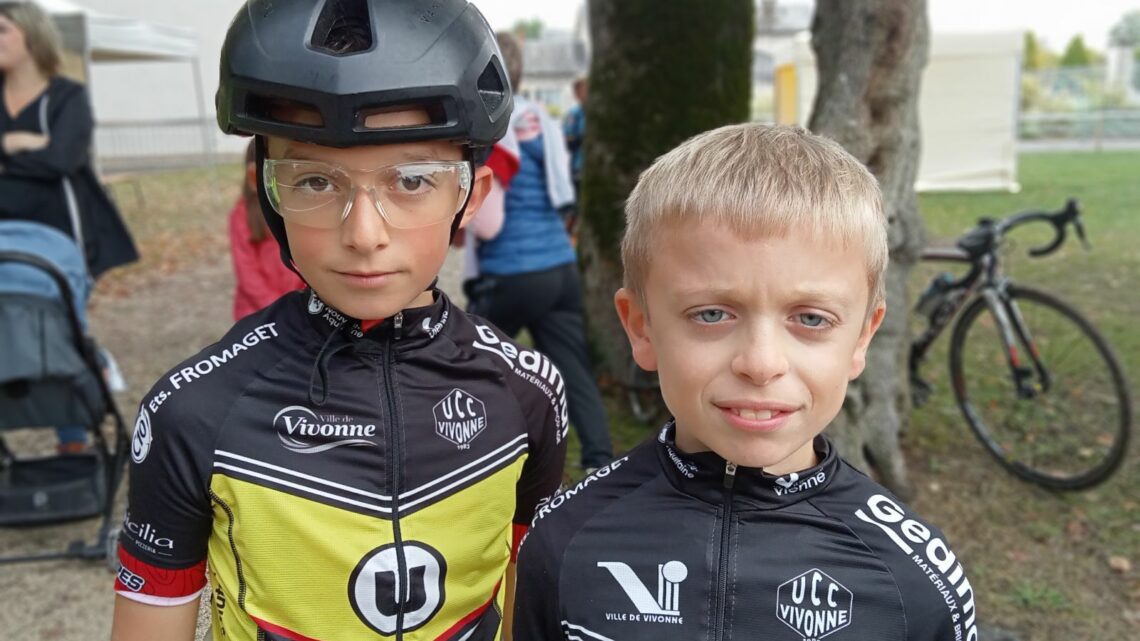 Tom et Yanis Cyclocross CHef-Boutonne UCC Vivonne