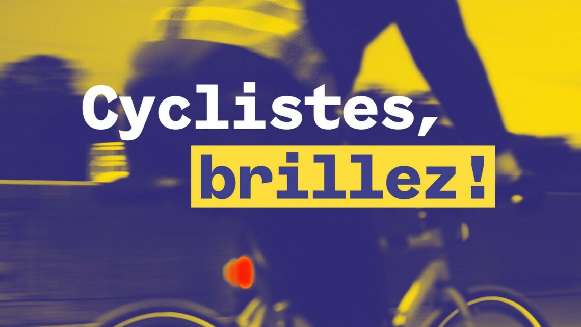 Cyclistes, brillez ! FUB 2022 UCC Vivonne
