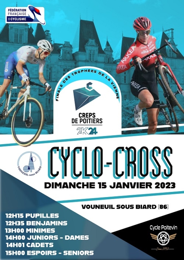 Cyclocross du CREPS Poitiers 2023 UCC Vivonne