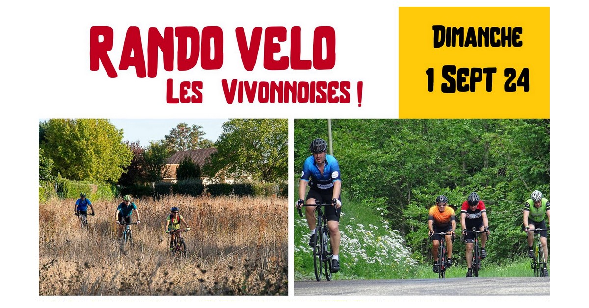 Rando vélo Les Vivonnoises 2024