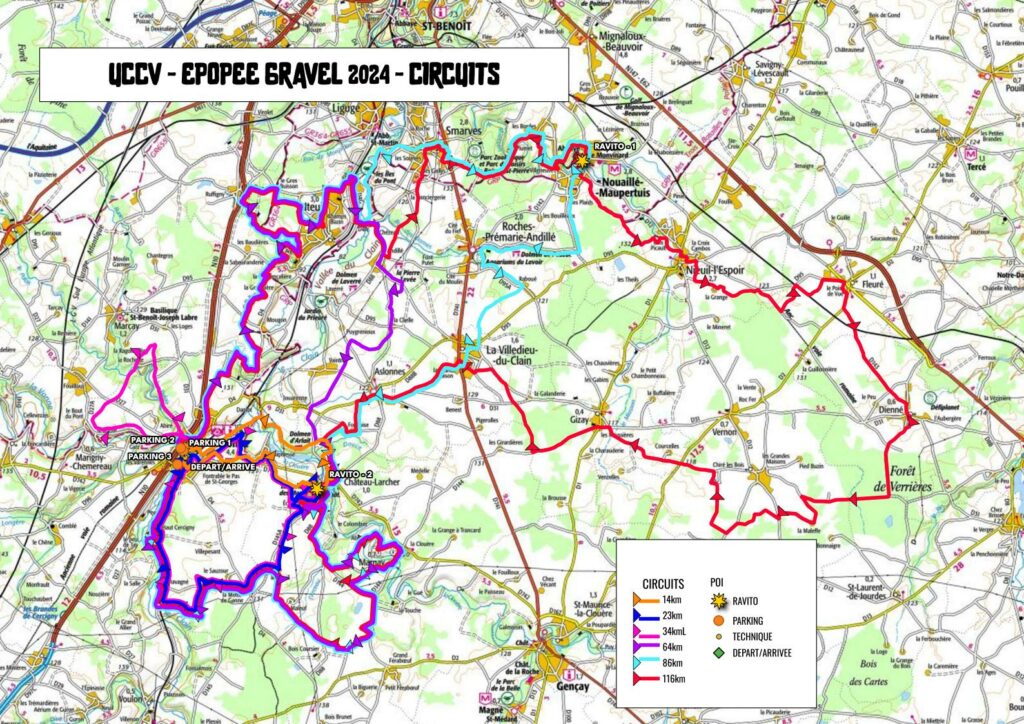 L’Épopée Gravel Thomas BONNET 2024 UCC Vivonne UCCV