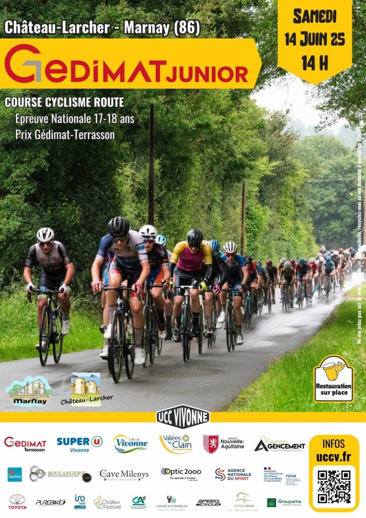 Gedimat Junior 2025 UCC Vivonne UCCV