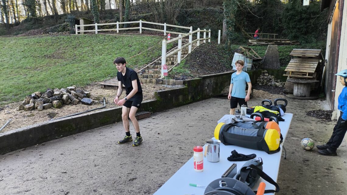 séance façon hyrox UCC Vivonne UCCV