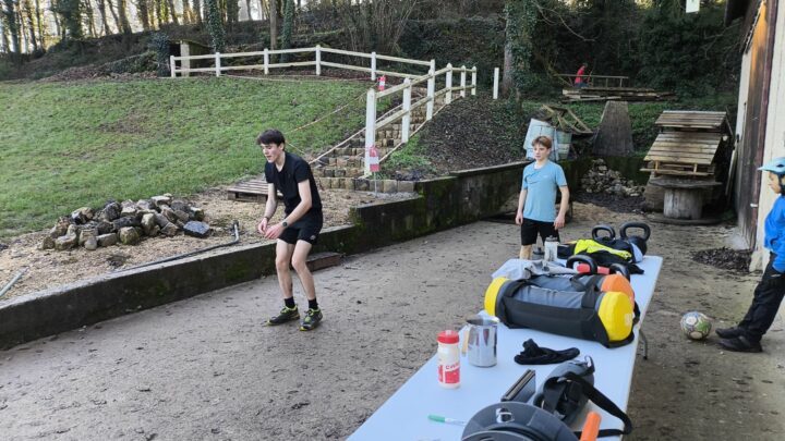 séance façon hyrox UCC Vivonne UCCV