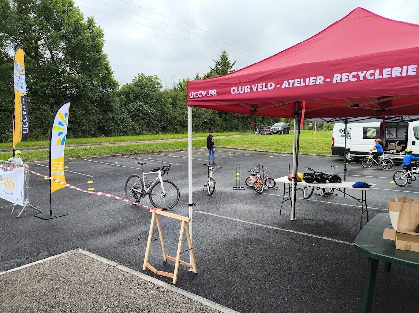 Remise en selle épicerie sociale UCC Vivonne UCCV